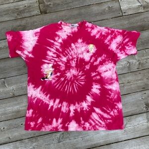 Vintage 1995 Looney Tunes Tie Dye Shirt XXL